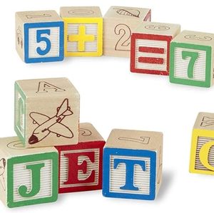 Melissa & Doug ABC Blocks Wooden